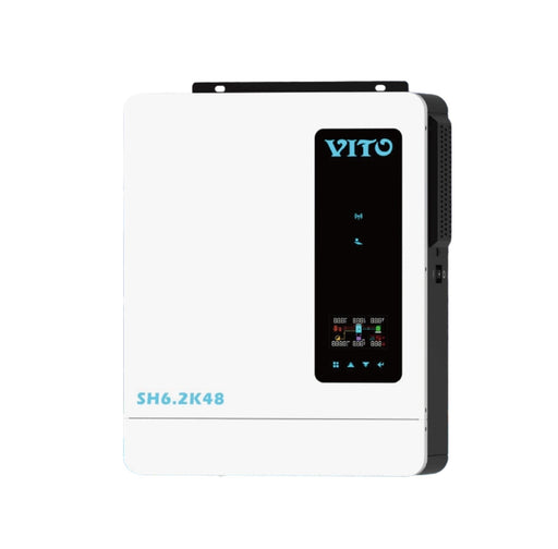 6.2KVA Vito Inverter and Battery 6200 Watt  5.09 KWH Svolt Lithium Battery - MacSell Solar Outlet
