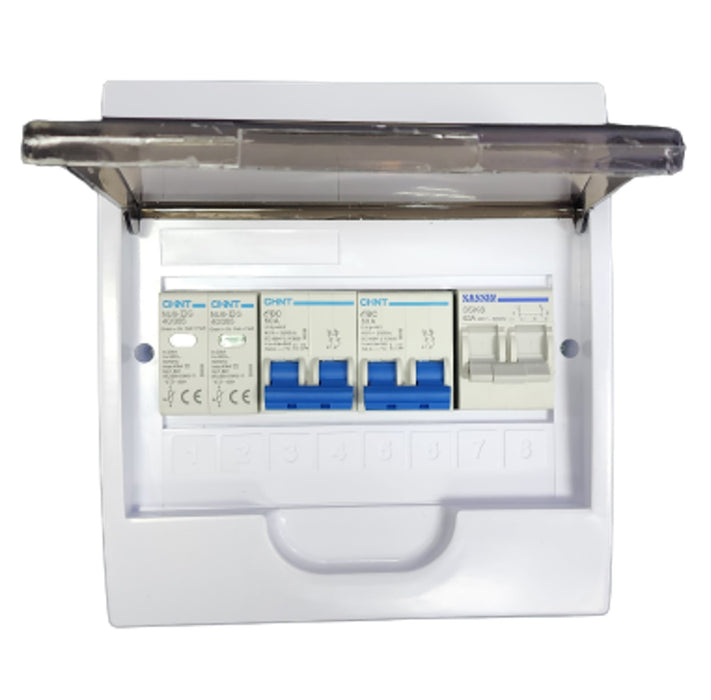 Populated Distribution Board Box AC input & output - MacSell Solar Outlet