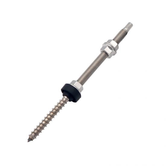 Solar Mounting Galvanized Screw for Slate/Zinc/IBR Roof (Wood Point) - MacSell Solar Outlet