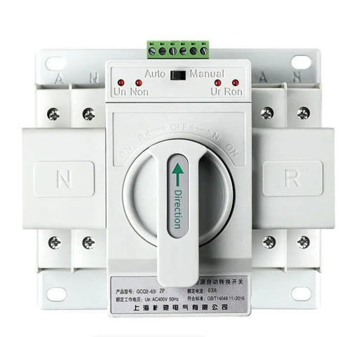 Automatic Changeover Switch 2-Pole 63A - Switches