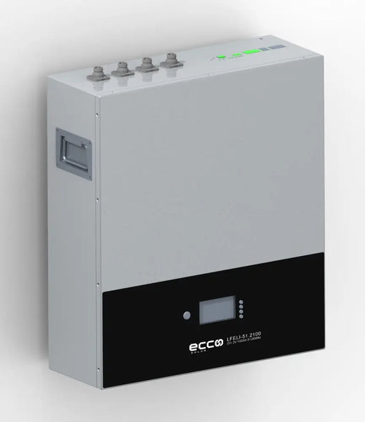 Lithium Ion Battery 51.2V 100AH 5.1KWH Wall Mounted ECCO