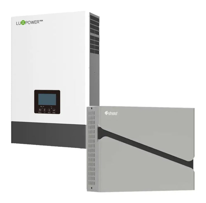 Luxpower 5KVA Hybrid Inverter and Battery Combo Shoto 5.12