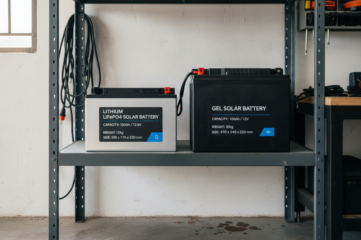 Lithium vs Gel Batteries for Solar Power: Which Is Right for You?