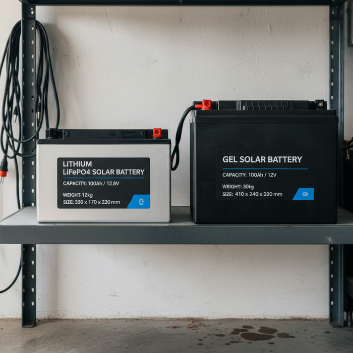 Lithium vs Gel Batteries for Solar Power: Which Is Right for You?