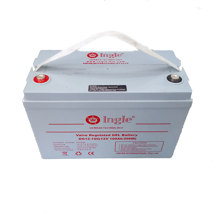 100Ah 12v AGM Deep Cycle Gel Battery Ingle German