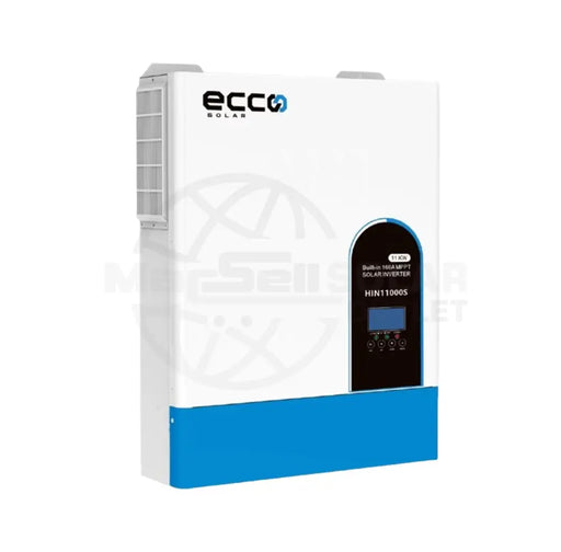 11KVA Ecco Solar Inverter Combo 2 X 5.12 KWH 100AH Lithium Ecco Solar Batteries - MacSell Solar Outlet