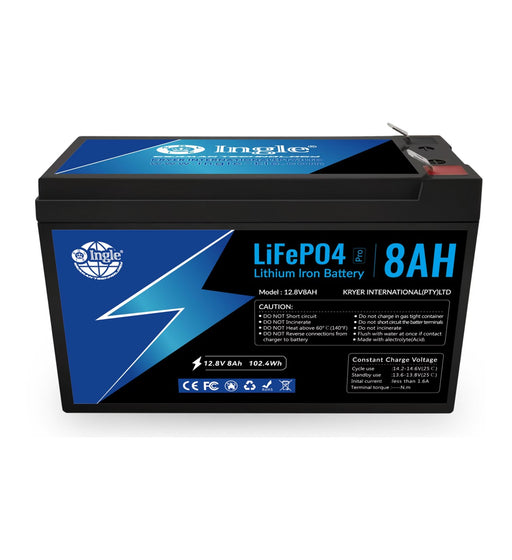 12V 8AH Ingle Lithium Li-ion Battery - MacSell Solar Outlet