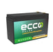 12V 8AH Ecco Lithium Li-ion Battery L1208 - MacSell Solar Outlet