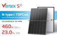 460W Solar Panel Mono Trina Tier 1 Mono  TSM-XXXNEG9R.28 460W (Black Frame) 6 Pack - MacSell Solar Outlet