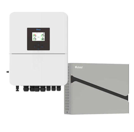 Deye 5KW MPPT and Shoto 5.12 KWh Combo Backup Power Kit+Wifi - MacSell Solar Outlet