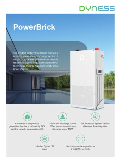 Dyness 14.3KW Lithium Battery Power Brick