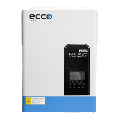 5.5KVA ECCO 5500 Inverter and Battery Watt 48V 5.12 KWh Battery Lithium LiFePO4 + Wifi - MacSell Solar Outlet