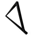 Solar Panel Mounting Structure / Stand Galvanized (Per Leg) Black - MacSell Solar Outlet