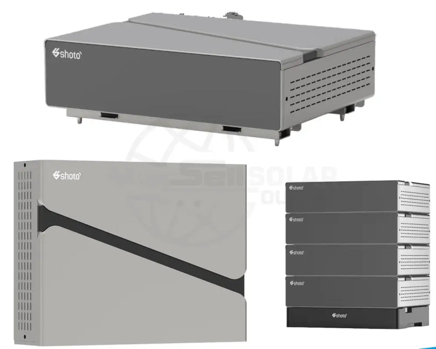 Deye 5KW MPPT and Shoto 5.12 KWh Combo Backup Power Kit+Wifi - MacSell Solar Outlet