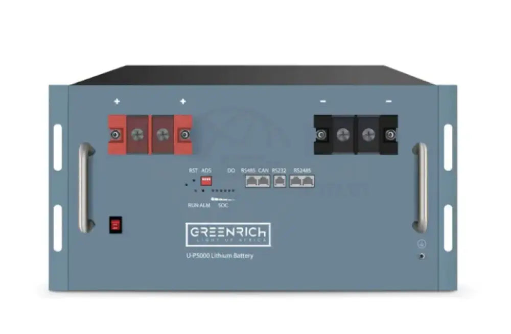 Greenrich 5kWh UP5000 (7500w/4960Wh) Lithium-iron Battery