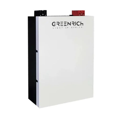 Greenrich WM5000 (7500W/4960Wh) 4.95kWh  Lithium Battery Wall Mount - MacSell Solar Outlet