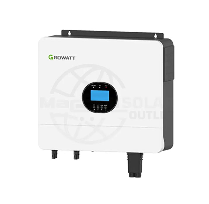 Growatt 6000w and Dyness 5.12 Lithium Battery Combo Power Kit 6x Solar 450w Canadian Solar Panels Mono - MacSell Solar Outlet