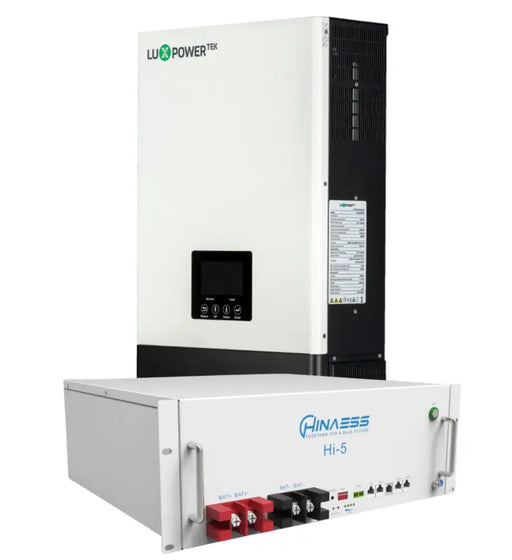 Luxpower 5KVA Hybrid Inverter and Battery Combo Hina 5.12