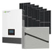 Luxpower 5KVA Inverter and Battery Combo Shoto 5.12KW Lithium Battery + 6X 460W Canadian Solar Panels - MacSell Solar Outlet