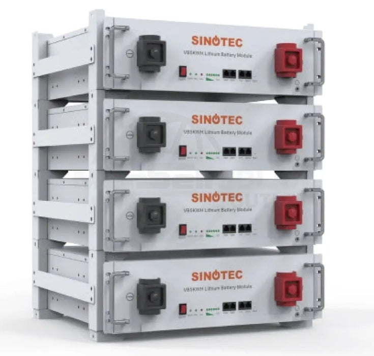 Sinotec 51.2V 100AH 5.1 Kwh Lithium Battery Rack Mount