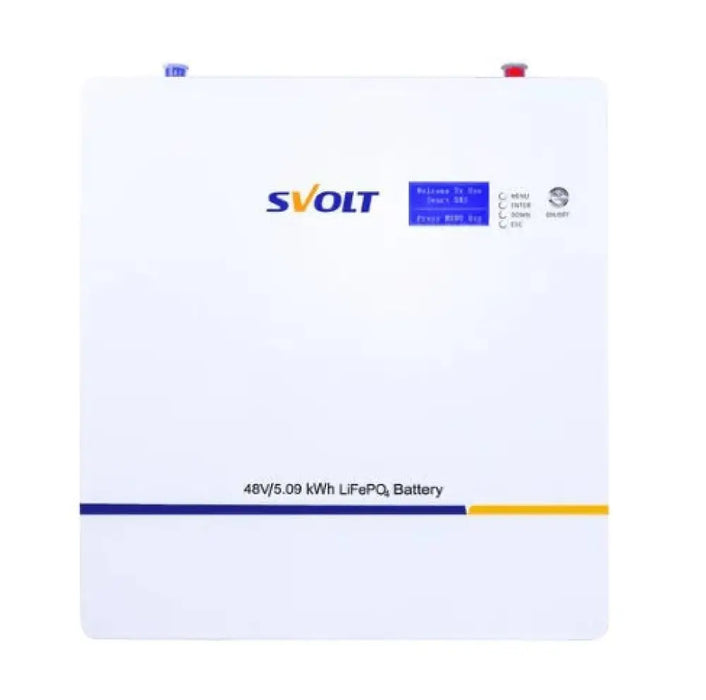 SVOLT 48V 106Ah 5.09 kWh Wall Mount Lithium Battery
